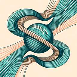 the discovery of gravity, painting, two color generated by DALL·E 2